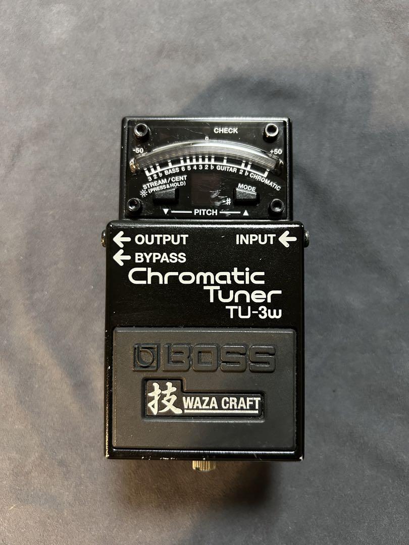 BOSS Chromatic Tuner TU-3W日本製