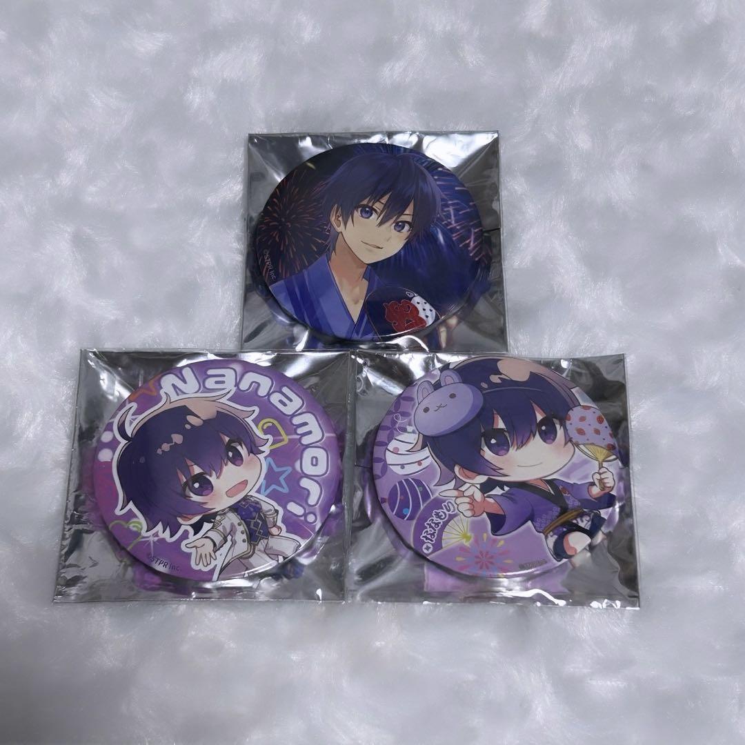 すとぷり ななもり 缶バッジ 3個セット - メルカリ