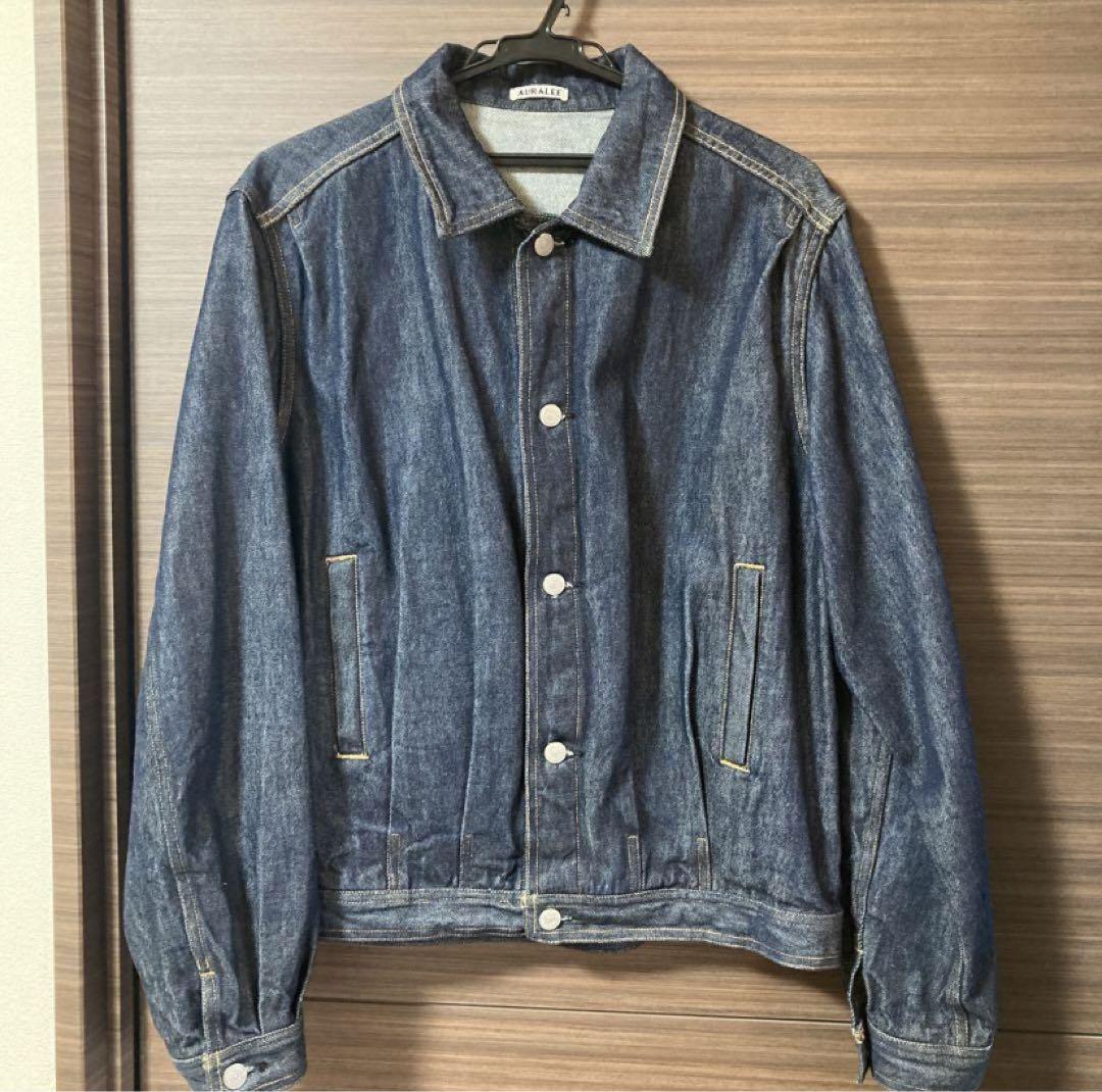 【関税込み】AURALEE デニムジャケット AURALEE[オーラリー] 23SS Selvedge Light Denim Blouson
