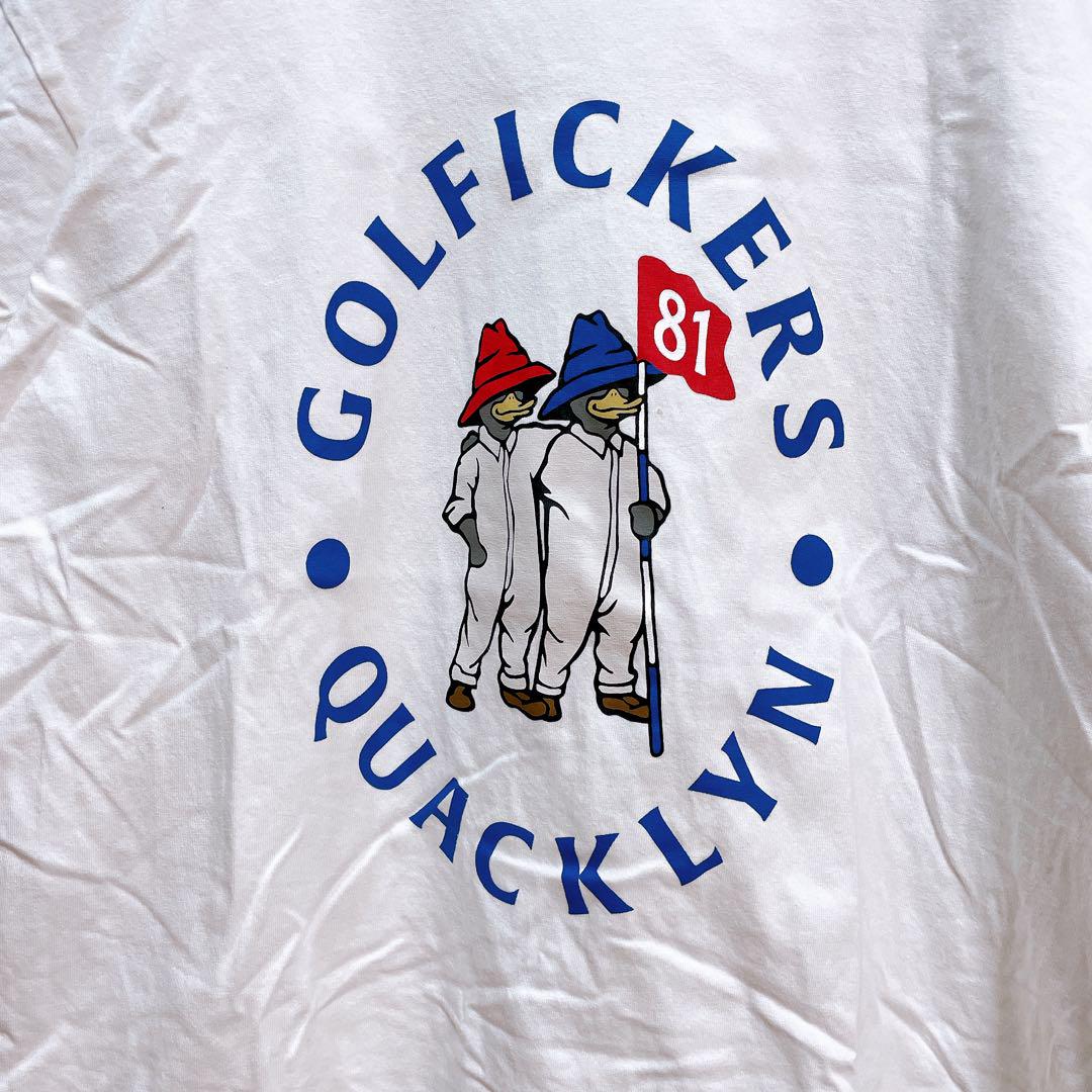 Golfickers ゴルフィッカーズ QUACKLYN イラスト Tシャツ