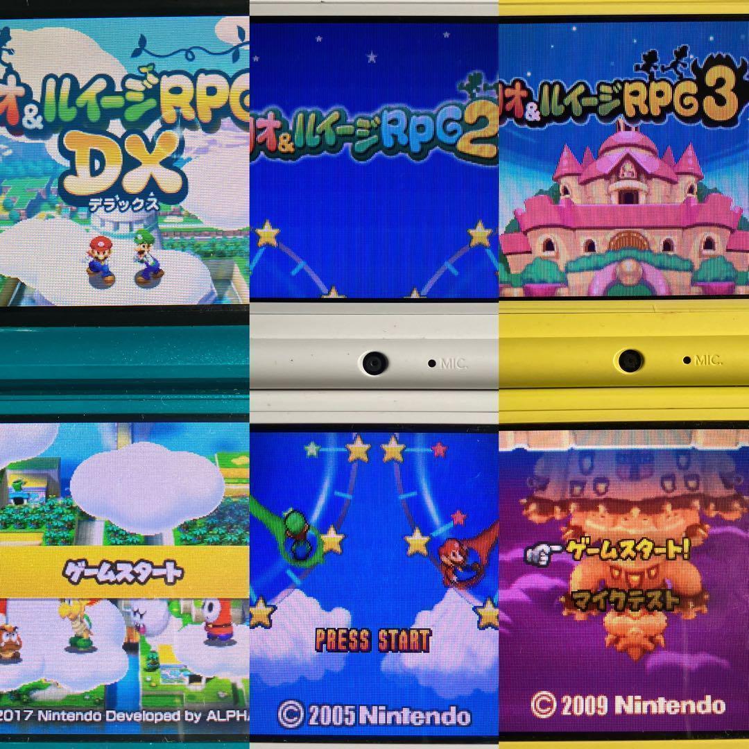 マリオ＆ルイージRPG DS 3DS 6本セット ソフトのみ