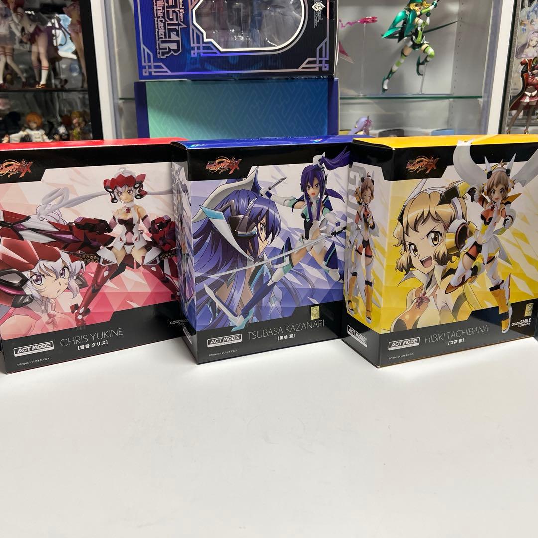 ACT MODE 戦姫絶唱シンフォギアGX 風鳴翼（未開封） ＆ 雪音クリス 戦