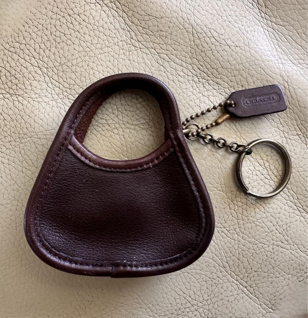 ⭕️レア製品⭕️OLD COACH  ミニチュア　エルゴバッグ型　キーホルダー ⭕️レア製品⭕️OLD COACH ミニチュア エルゴバッグ型
