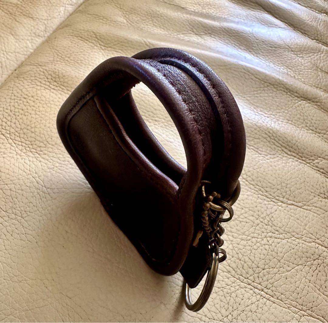 【ゆきちぃ】OldCOACH  ミニチュア　エルゴバッグ型　キーホルダー ⭕️レア製品⭕️OLD COACH ミニチュア エルゴバッグ型