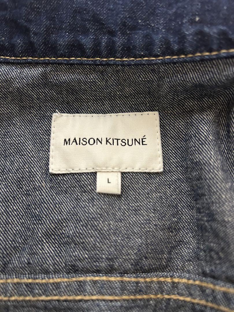 美品MAISON KITSUNE デニムジャケット DENIM JACKET