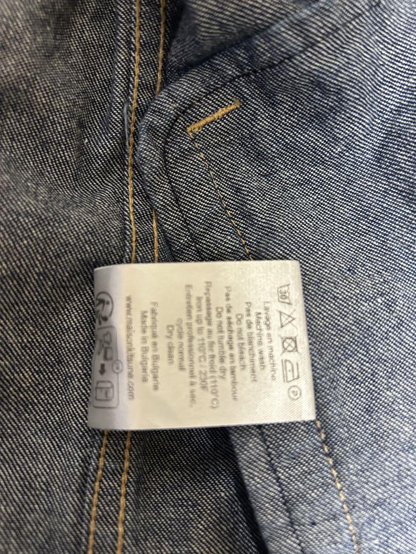 美品MAISON KITSUNE デニムジャケット DENIM JACKET