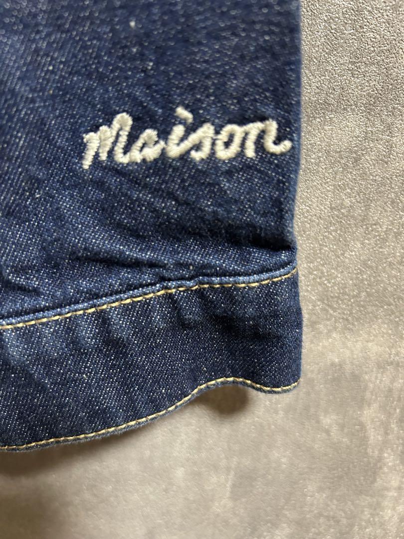 美品MAISON KITSUNE デニムジャケット DENIM JACKET