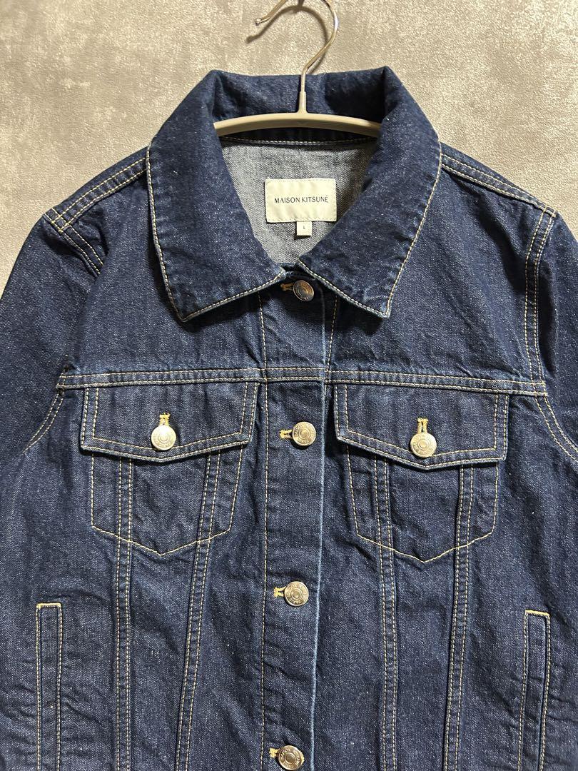 美品MAISON KITSUNE デニムジャケット DENIM JACKET