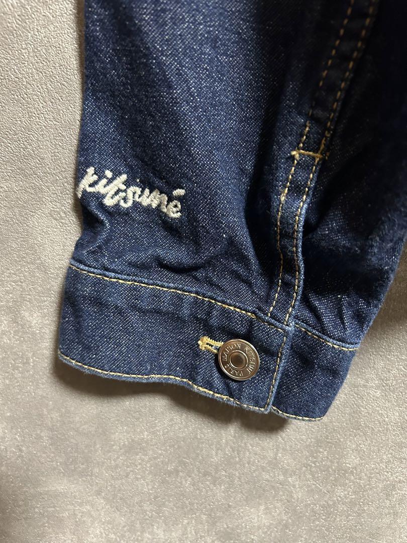 美品MAISON KITSUNE デニムジャケット DENIM JACKET
