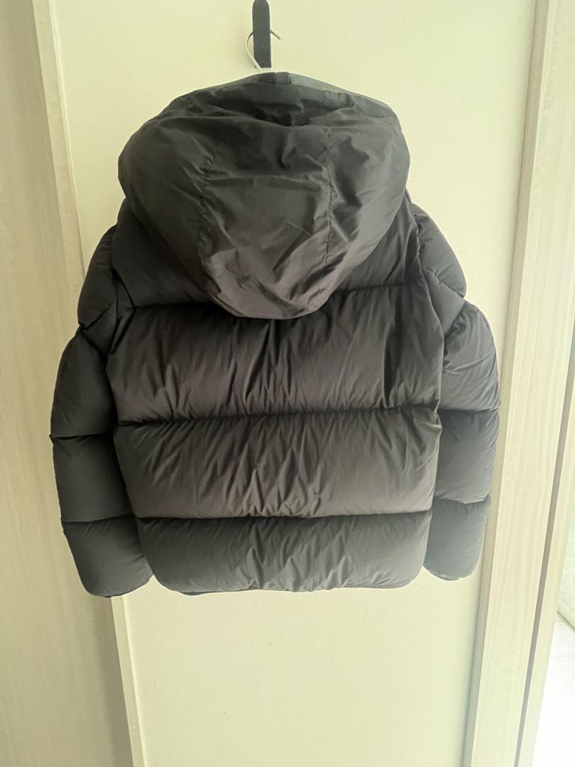 MONCLER CHAMPSAUR 黒 ダウンジャケット フード付き