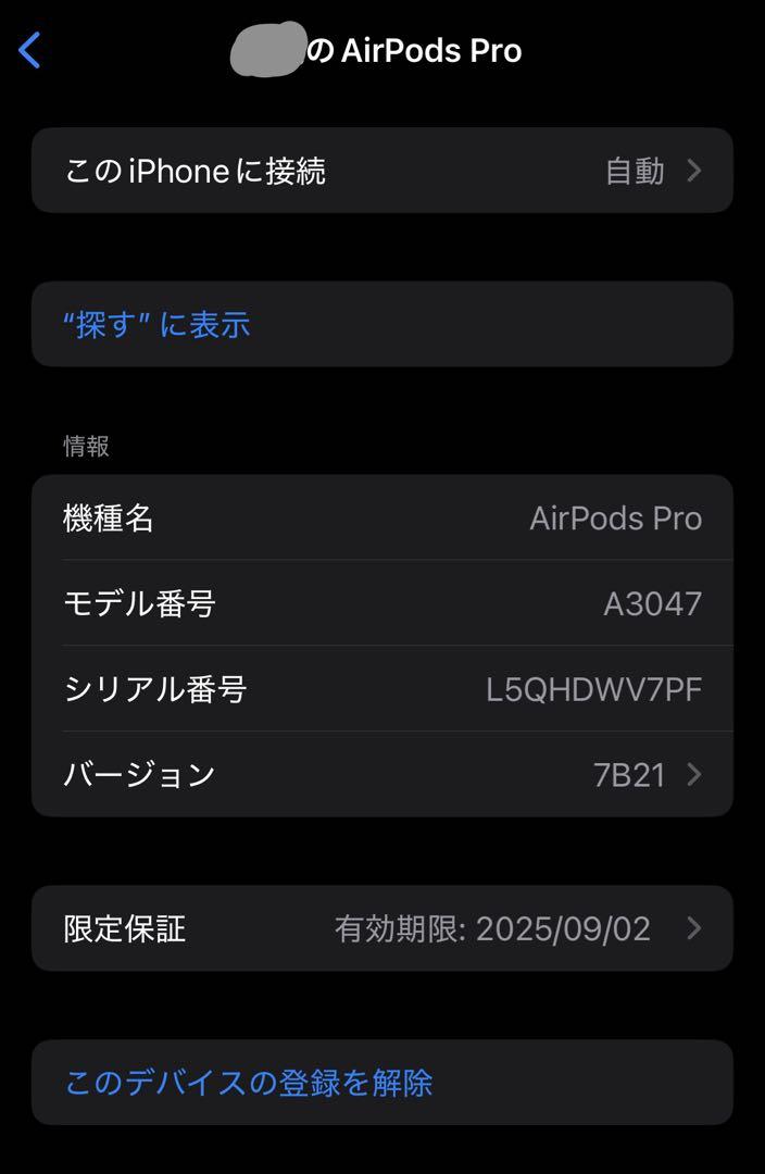 Apple AirPods Pro2 type-Cモデル