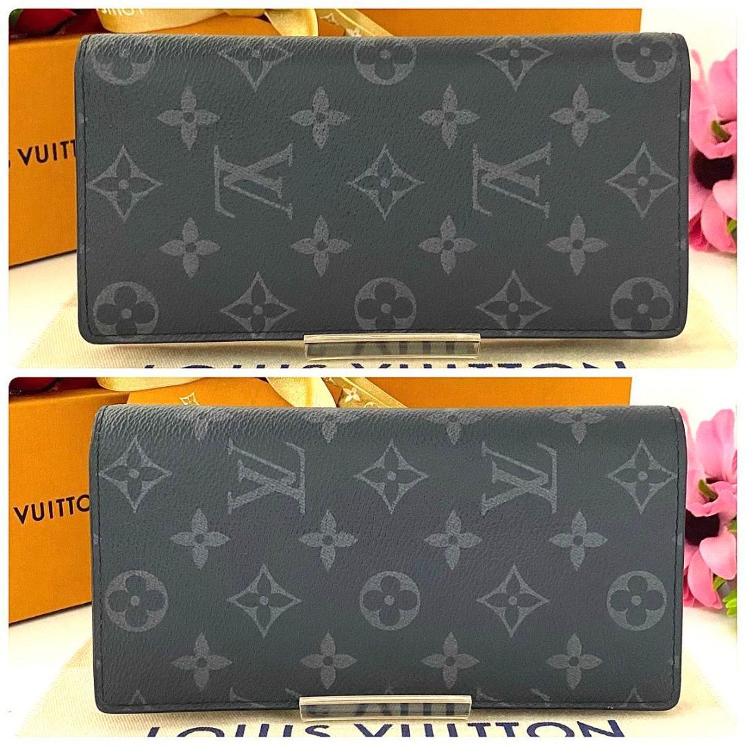 【極上品】 Louis Vuitton エクリプス ポルトフォイユ・ブラザ 財布 LOUIS VUITTON - 【極美品】ルイヴィトン エクリプス