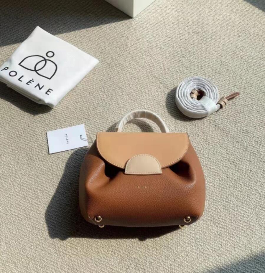 polene ポレーヌ ショルダーバッグ ブラウン キャメル Polène | バッグ - Béri - キャメル テクスチャード