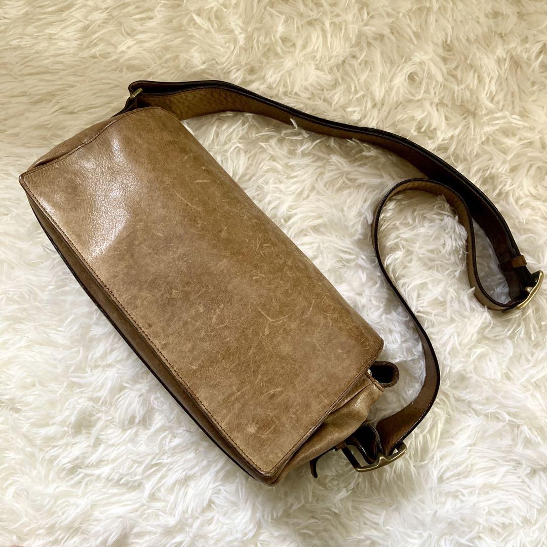 美品✨土屋鞄 ツチヤカバン ガジェットツールボックス ショルダーバッグ 本革