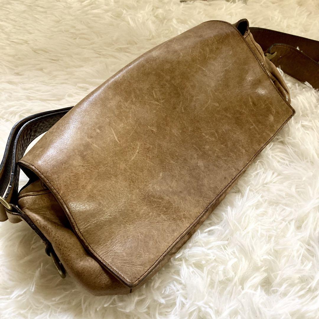 美品✨土屋鞄 ツチヤカバン ガジェットツールボックス ショルダーバッグ 本革
