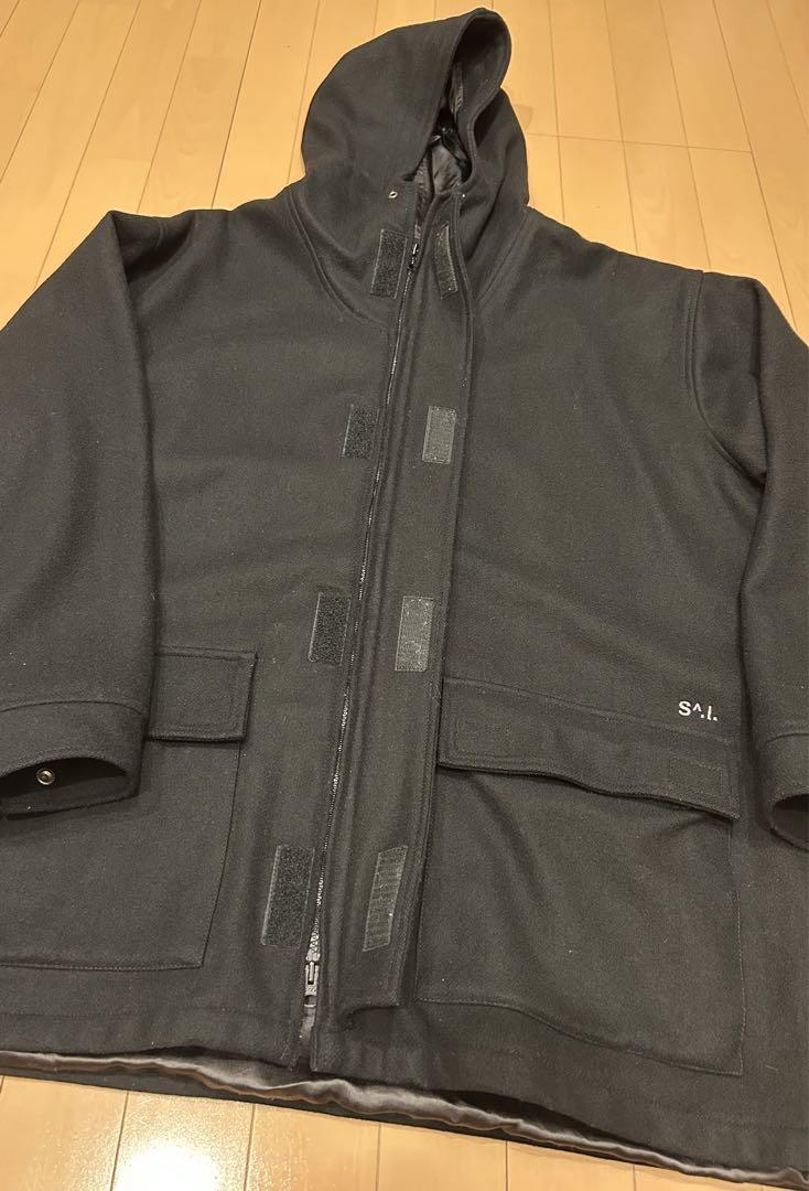 Stussy Wool Hoodie Jacket Black サイズXL 希少