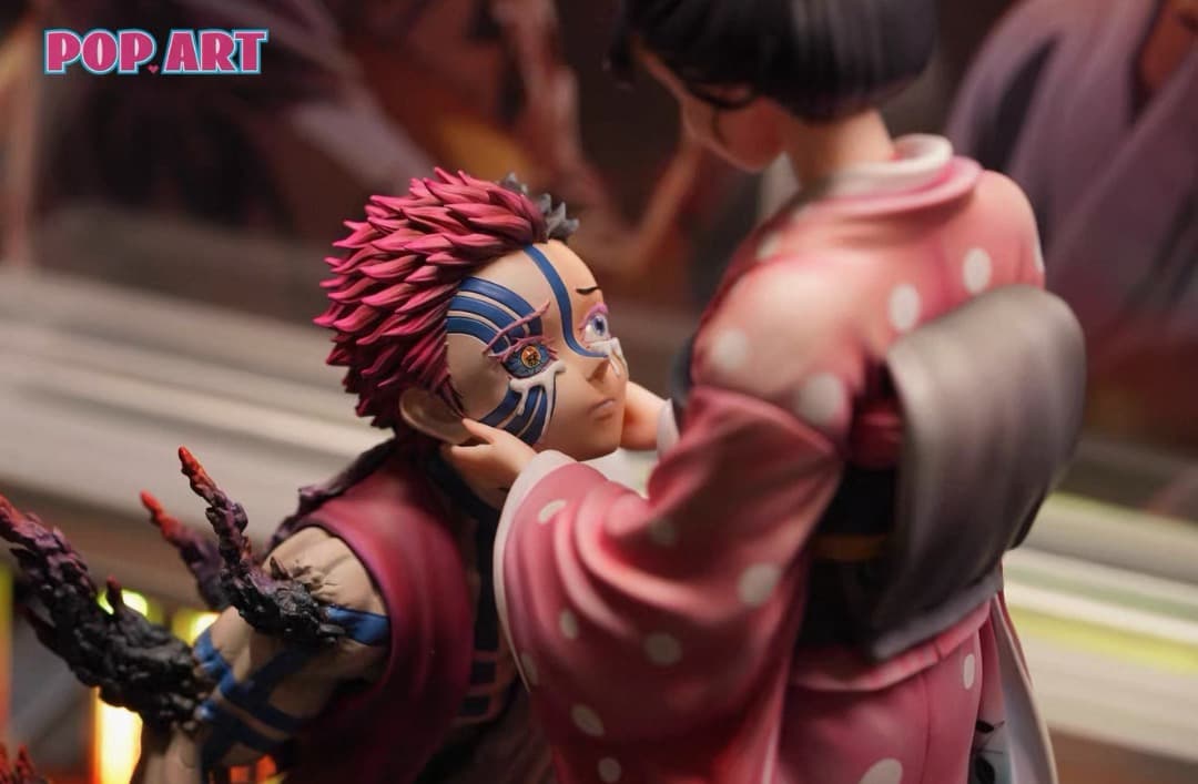 鬼滅の刃 猗窩座 恋雪 ガレージキット フィギュア 完成品 - メルカリ