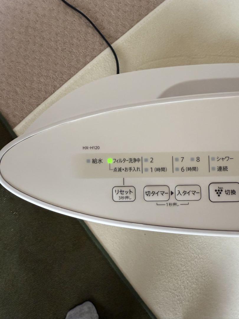 シャープ SHARP 加湿セラミックファンヒーター 加湿フィルター新品交換済み