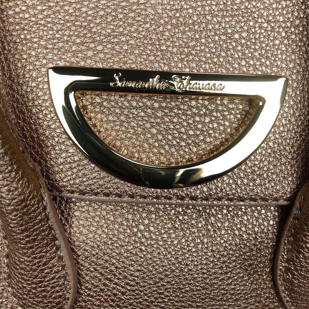 ◇極美品◇Samantha Thavasa ゴールド ショルダーバッグ 2Way