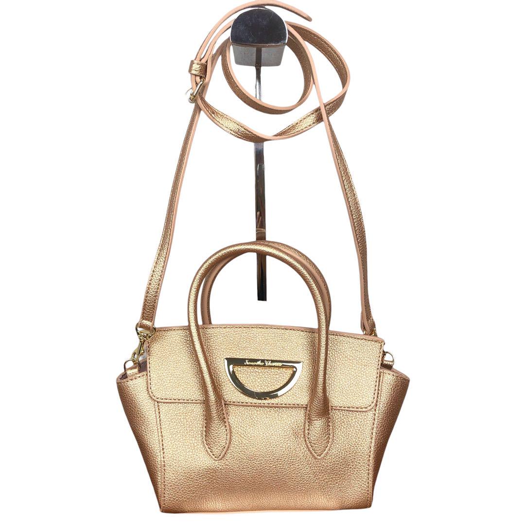 ◇極美品◇Samantha Thavasa ブラック ショルダーバッグ レザー