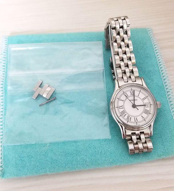予約】 TIFFANYCo 腕時計 ラウンドシルバー - 腕時計(アナログ) 予約】 TIFFANYCo 腕時計 ラウンドシルバー - 腕時計(アナログ)