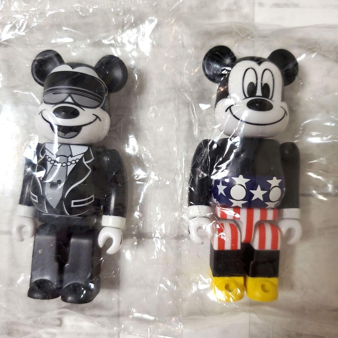 JOYRICH ミッキーマウス ベアブリック 100% 2種