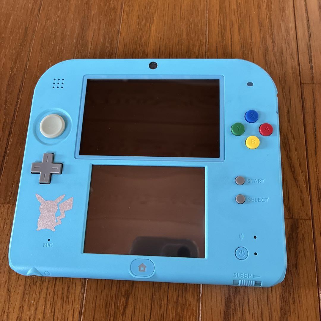 Nintendo 2DS ポケットモンスター サン・ムーン　ライトブルー 本体