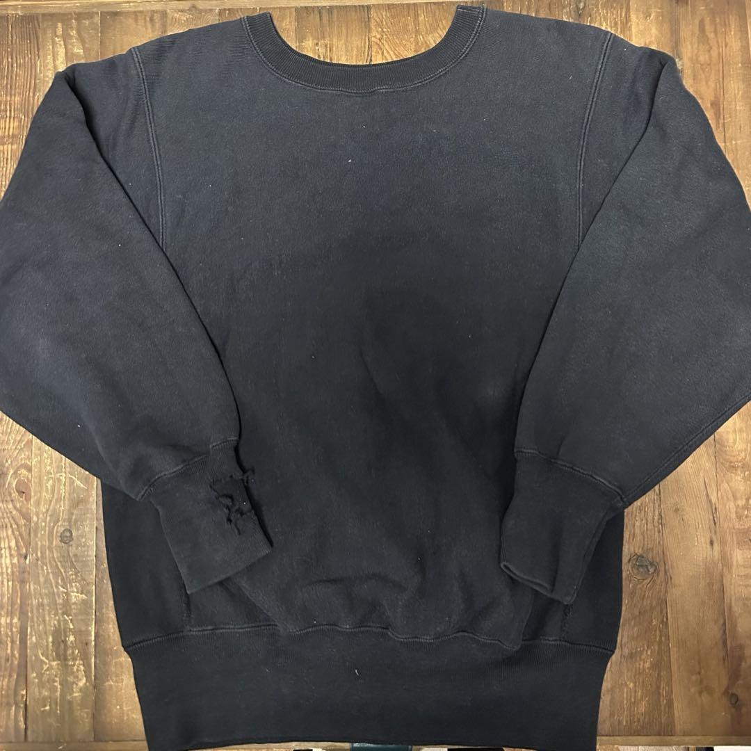 90s usa製champion reverse weave Black M