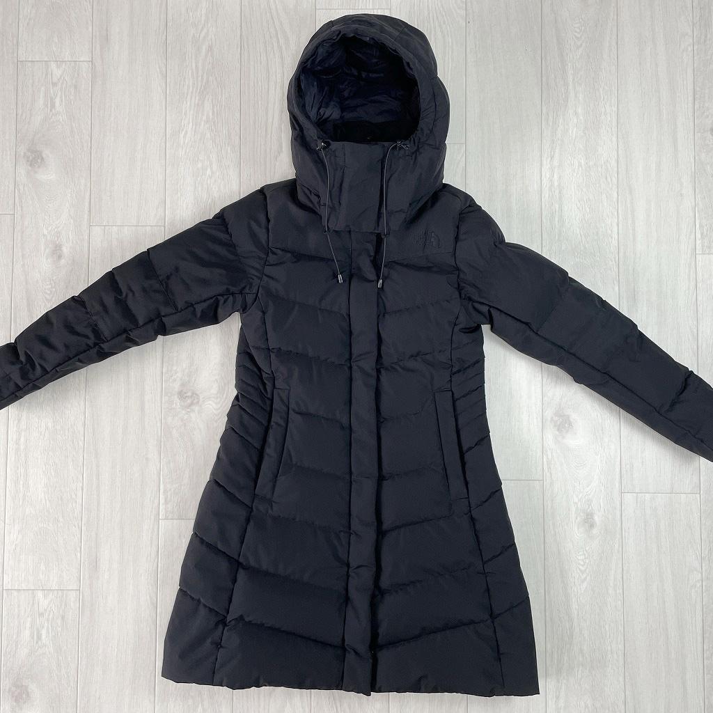 【美品】ノースフェイス ウィンドストッパー ロングダウン レディースS ブラック 【美品】ノースフェイス ウィンドストッパー ロングダウン レディースS ブラック
