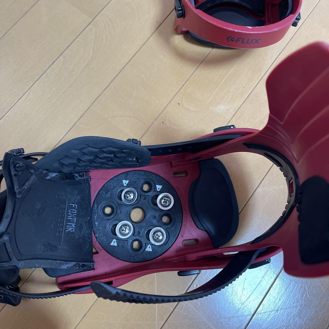 FLUX スノーボードビンディング レッドXF