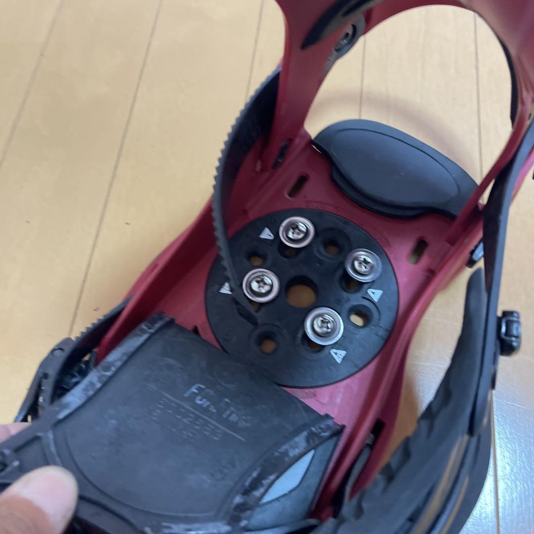 FLUX スノーボードビンディング レッドXF
