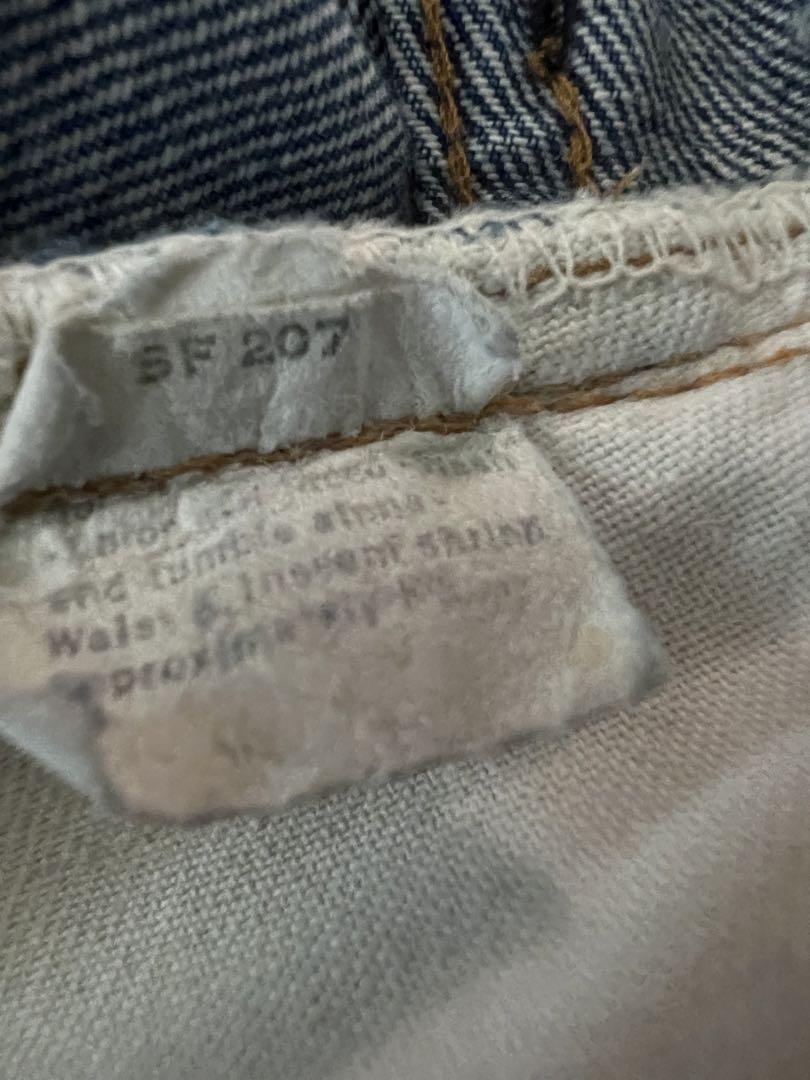 70s  levi's  501 66前期（シングル）神サイズ W33