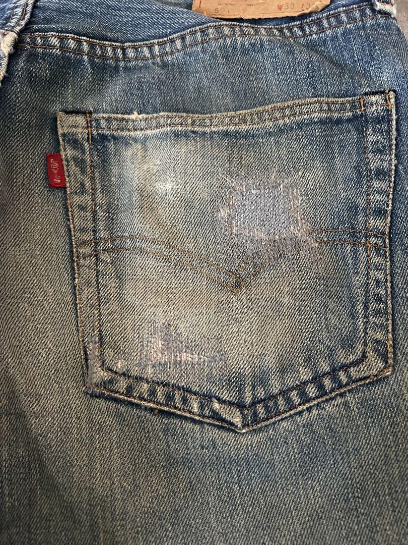 70s  levi's  501 66前期（シングル）神サイズ W33