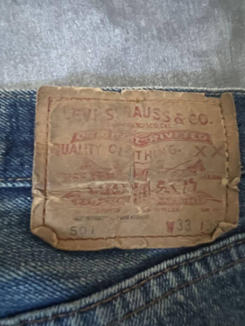 70s  levi's  501 66前期（シングル）神サイズ W33