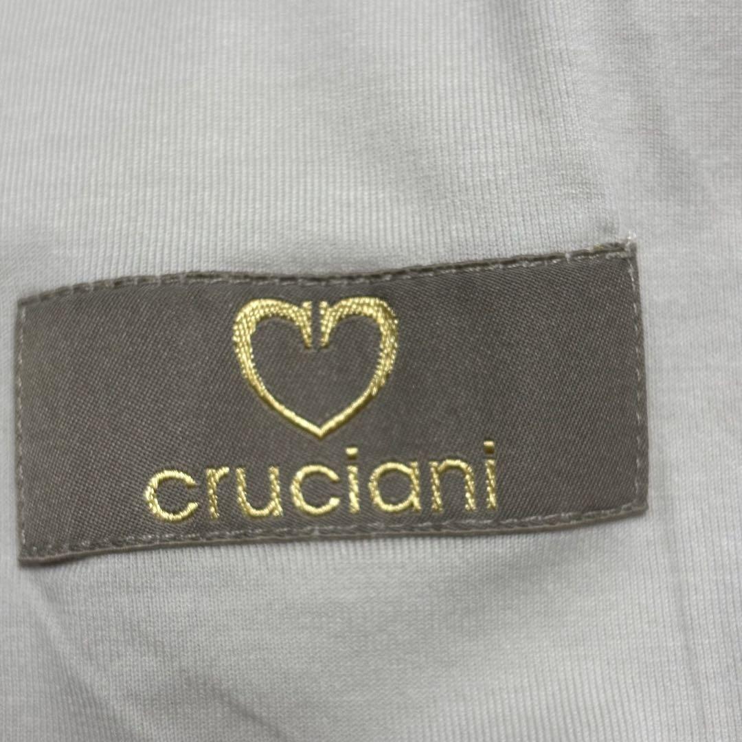 美品　cruciani ライトグレー カーディガン　極薄　夏コーデ