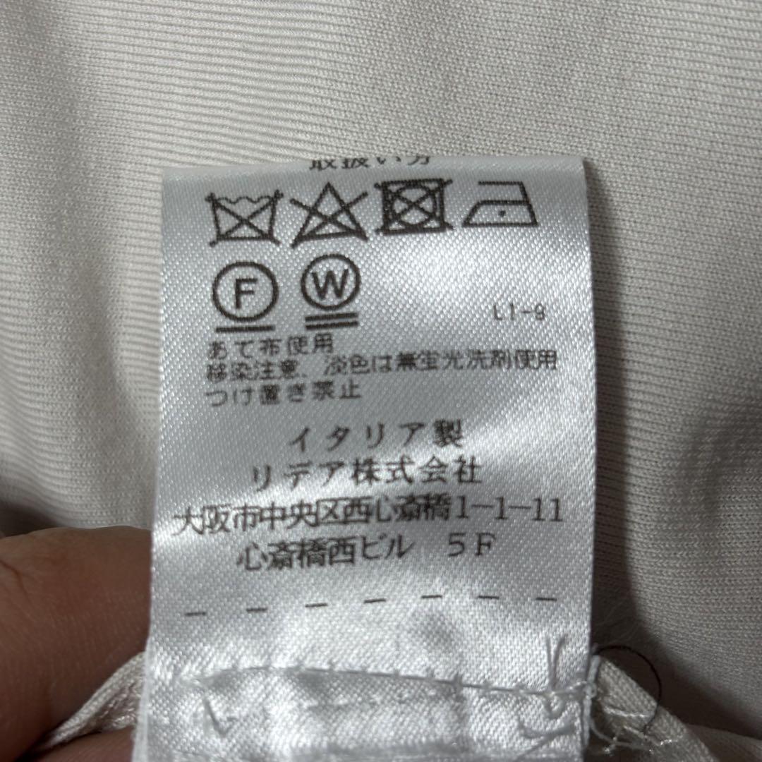 美品　cruciani ライトグレー カーディガン　極薄　夏コーデ