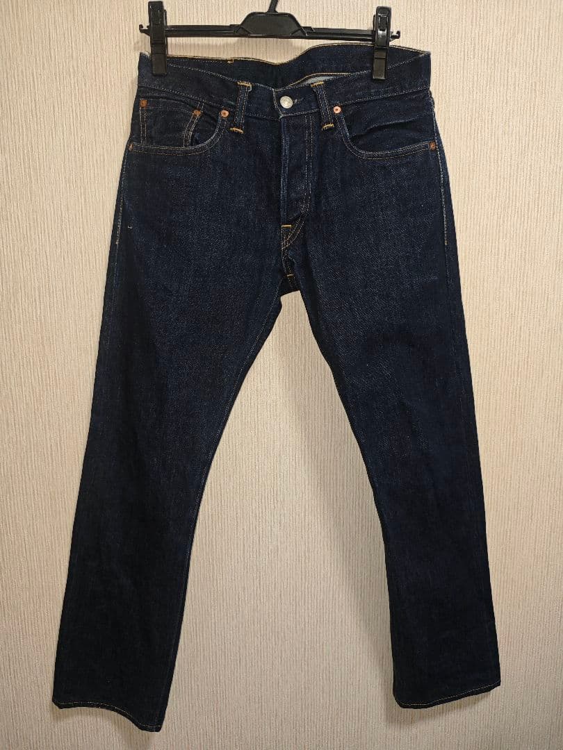 RRL デニムパンツ LAW STRAIGHT W29 実測39cmM・DOUBLE RL