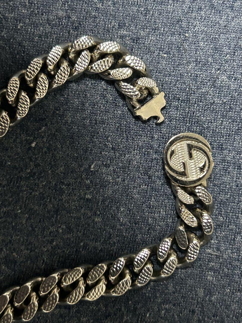 GUCCI インターロッキングGゴルメットチェーンネックレス