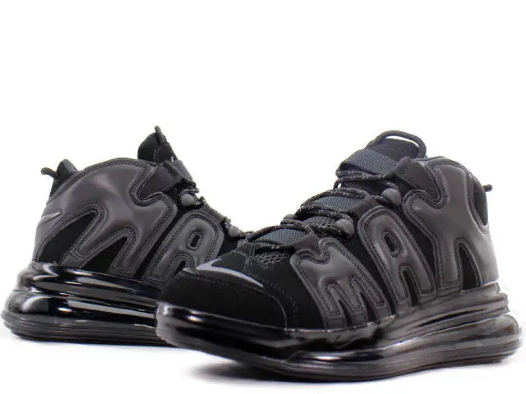 Nike Air MORE UPTEMPO720ブラック 28㌢