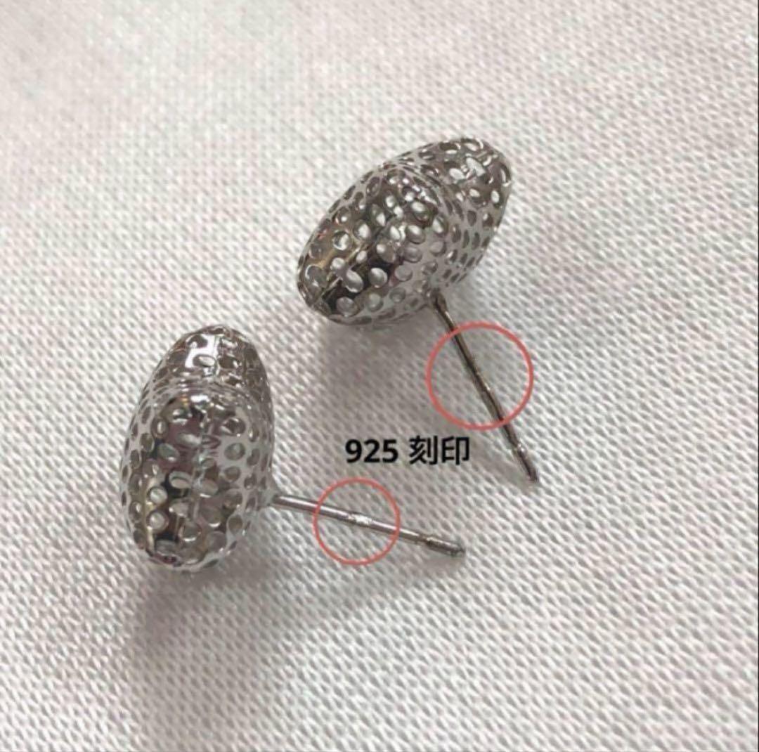 シルバー925素材 スターピアス シルバー silver メンズ スタッド