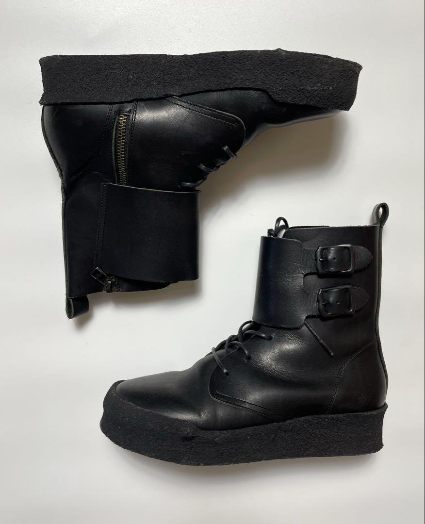 靴 00s Y'S YOHJI YAMAMOTO LACE UP BOOTS