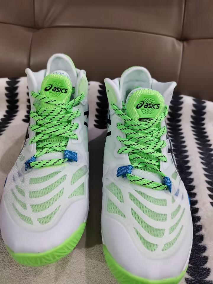 ASICS バレーボールシューズ メタライズ27.5cm