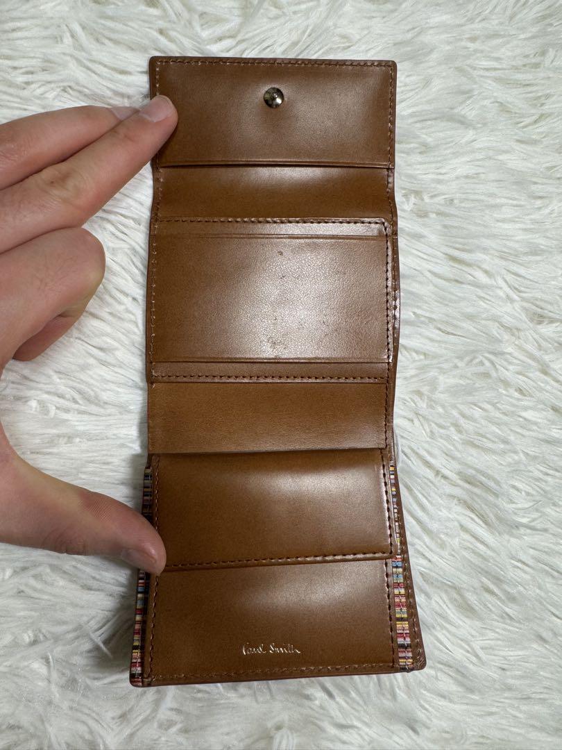 ☆【極美品】ポールスミス　レザーリュクスシャイン　三つ折り財布☆