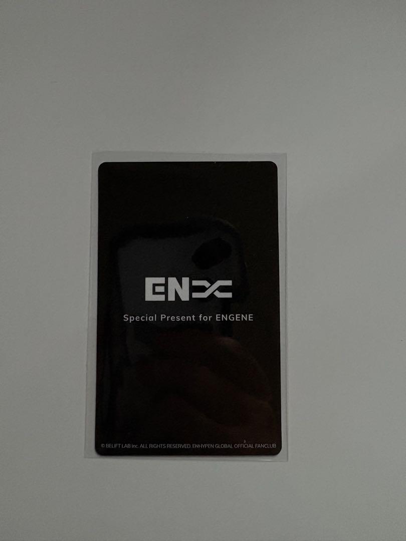 enhypen fc 1000人限定 京セラアンケートトレカ ジェイク - メルカリ