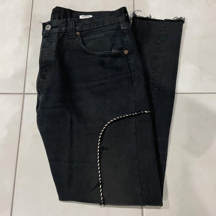 OLDPARK オールドパーク パンツ デニム リメイク ブラック