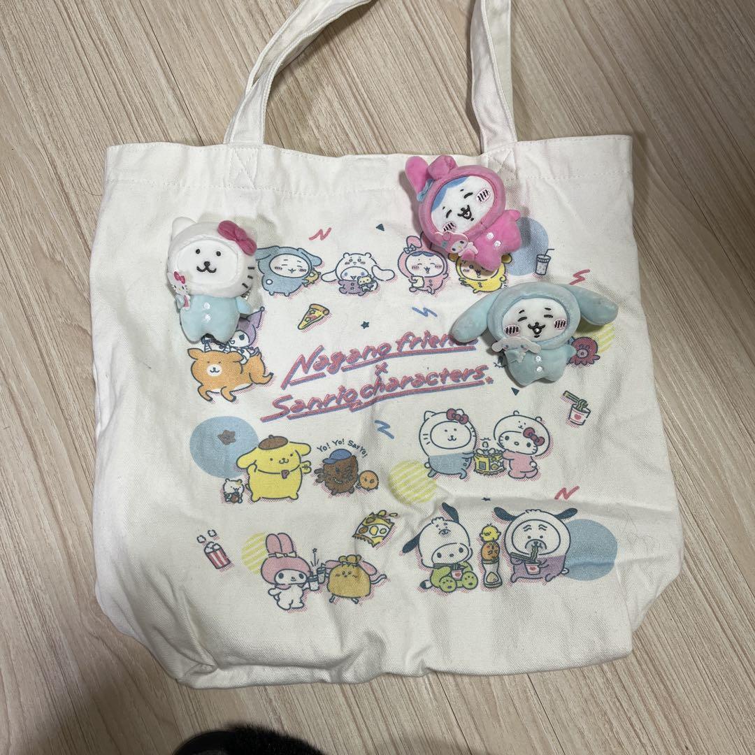 ちいかわサンリオバックセット　本日発送 2025年6月13日発売「ちいかわ×サンリオキャラクターズ」新
