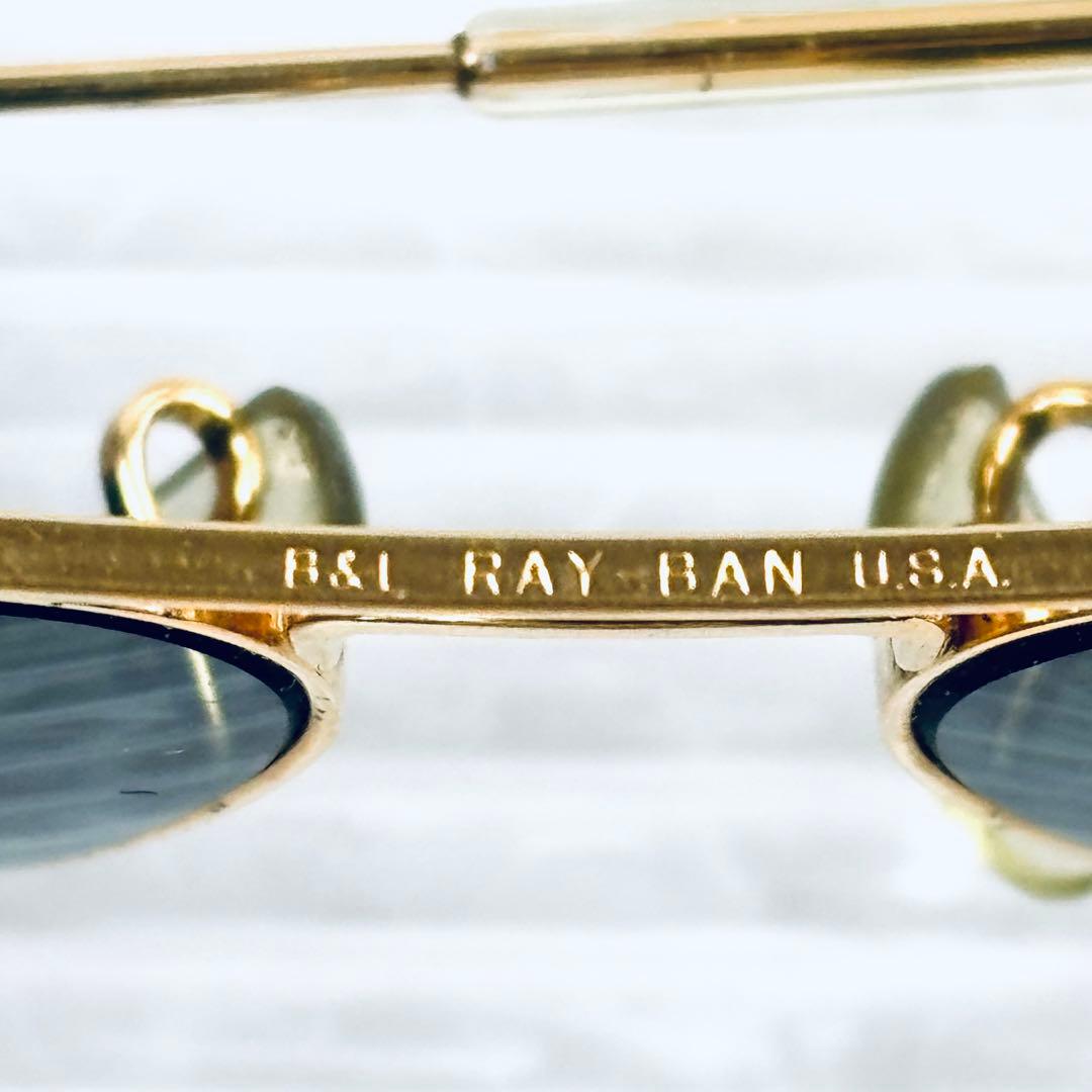 【美品】レイバン　サングラス　ヴィンテージ　ティアドロップ　ケース付き