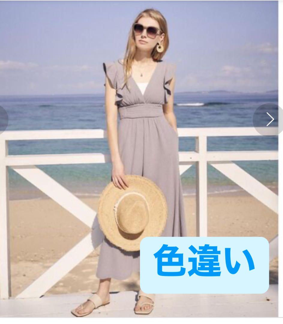 To the sea☆トゥーザシーコットンリネンラッフルシャーリング ワンピース
