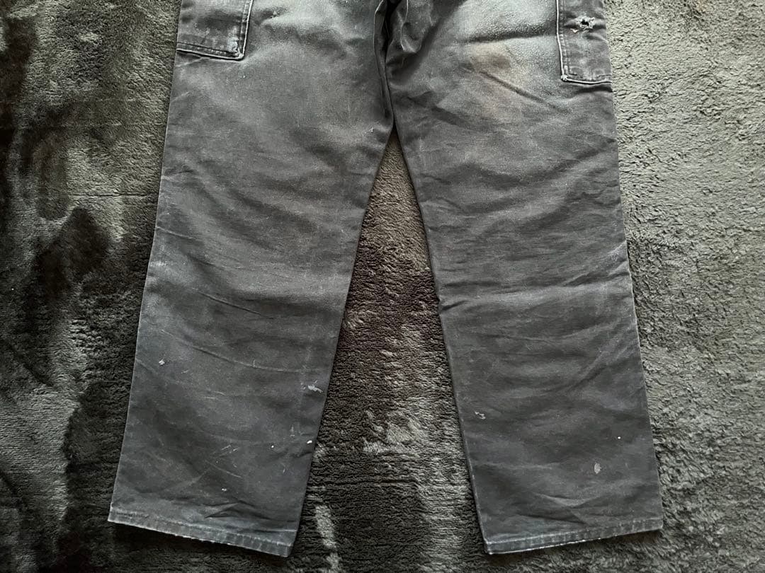 Carhartt ダック地 ダブルニー W38 L32 Carhartt ダック地 ダブルニー W38 L32