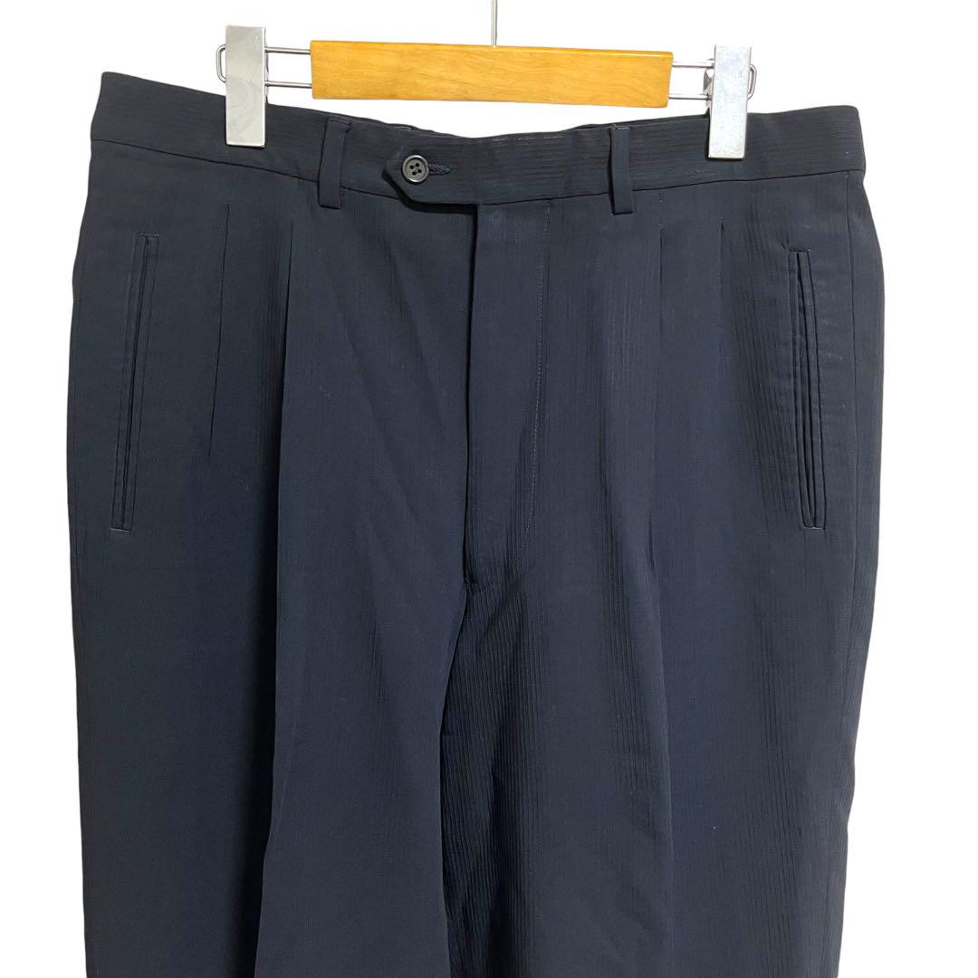 80s~ GIORGIO ARMANI 2タックスラックスパンツ/GW341 - メルカリ